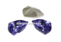 Swarovski, fancy rivoli Slim Trilliant, tanzanite, 7.8mm - x2