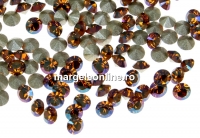 Swarovski, chaton PP18, astral copper, 2.5mm - x20