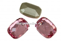 Swarovski classic baguette, light rose, 18x13mm - x1