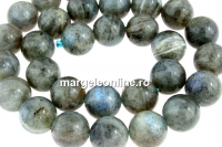 Margele labradorit, rotund, 4.5mm