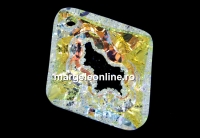 Swarovski, pandantiv growing rhombus, aurore boreale, 36mm - x1