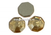 Swarovski, cabochon solaris, golden shadow, 8mm - x2