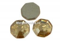 Swarovski, cabochon solaris, golden shadow, 10mm - x1