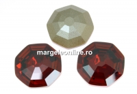 Swarovski, fancy solaris, red magma, 8mm - x2