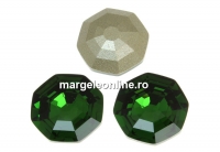 Swarovski, fancy solaris, dark moss green, 8mm - x2