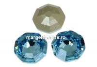 Swarovski, fancy solaris, aquamarine, 14mm - x1