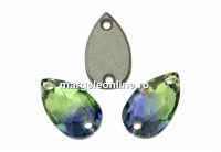 Swarovski, link picatura, provence lavander-chrysolite, 12x7mm - x1