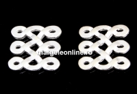 Link, 925 silver, 12mm - x1