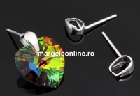 Earring base, 925 silver - x1pair