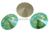 Swarovski, rivoli, peridot shimmer, 8mm - x2