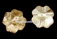 Swarovski, trifoi, silver shade, 12mm - x2