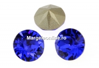 Swarovski, chaton SS39, majestic blue, 8mm - x2