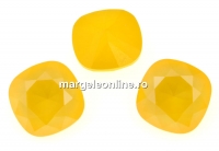 Swarovski, fancy square, buttercup, 10mm - x1