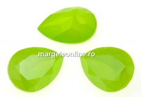 Swarovski, fancy picatura, lime, 18x13mm - x1