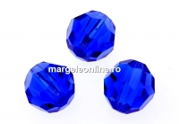 Swarovski, rotund fatetat, majestic blue, 6mm - x6