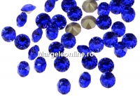 Swarovski, chaton PP24, majestic blue, 3mm - x20