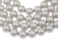 Perle Swarovski, iridescent dove grey, 4mm - x100