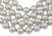 Perle Swarovski, iridescent dove grey, 8mm - x50