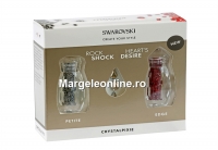 Swarovski Crystal Pixie Petite si Edge pt unghii, Trialset gold - 1 set