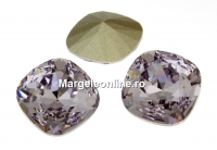 Swarovski, fancy square, smoky mauve, 10mm - x1