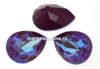 Swarovski, fancy picatura, burgundy DeLite, 14x10mm - x1