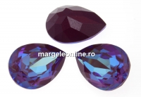 Swarovski drop fancy, burgundy DeLite, 18x13mm - x1