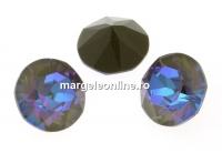 Swarovski, chaton SS29, army green DeLite, 6mm - x4