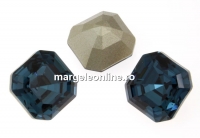 Swarovski, imperial chaton square, montana, 10mm - x1