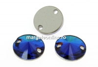 Swarovski, link, aquamarine meridian blue, 10mm - x2