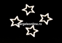 Link, star 925 silver, 5.5mm  - x2
