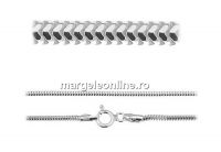 Lant circular, argint 925, 40cm - x1