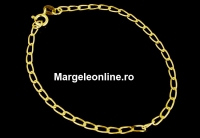 Chain, 925 gold plated silver, 50cm - x1