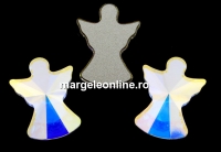 Swarovski, cabochon ingeras, aurore boreale, 16mm - x1