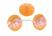 Swarovski, chaton SS39, peach DeLite, 8mm - x2