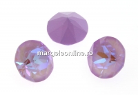 Swarovski, chaton ss29, lavender DeLite, 6mm - x4