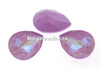 Swarovski, fancy picatura, lavender delite, 14x10mm - x1