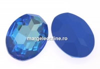 Swarovski, rivoli cabochon, ocean DeLite, 30x22mm - x1