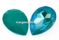 Swarovski, rivoli cabochon, laguna DeLite, 30x20mm - x1