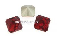 Swarovski, fancy Kaleidoscope, scarlet, 6mm - x2
