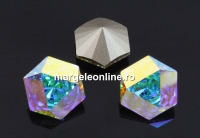 Swarovski, fancy Kaleidoscope hexagon, aurore boreale, 6mm - x2