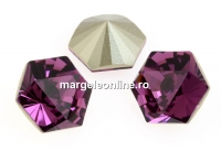 Swarovski, fancy Kaleidoscope hexagon, amethyst, 6mm - x2