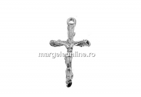 Pandantiv argint 925, crucifix, 23.5mm  - x1