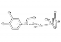 Tortite cercei Dopamina, argint 925 - x1per