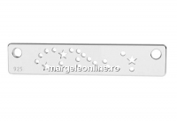 Link constelatie zodia Sagetator, argint 925, 20mm - x1
