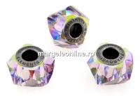 Swarovski, becharmed helix, light amethyst aurore boreale, 14mm - x1