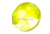 Swarovski, rhinestone HF ss20, electric yellow, 4.8mm - x20