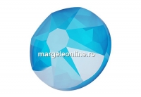 Swarovski, cabochon, SS34 hotfix, electric blue, 7mm - x4