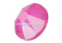 Swarovski, cabochon SS30, electric pink, 6mm - x4