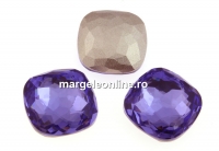 Swarovski 4483, fantasy cushion, tanzanite, 14mm - x1
