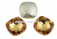 Swarovski 4483, fantasy cushion, light colorado topaz, 10mm - x1